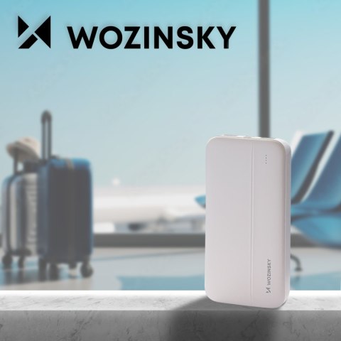 Powerbank Li-Po 10000mAh 2xUSB biały Powerbank Li-Po 10000mAh 2xUSB biały