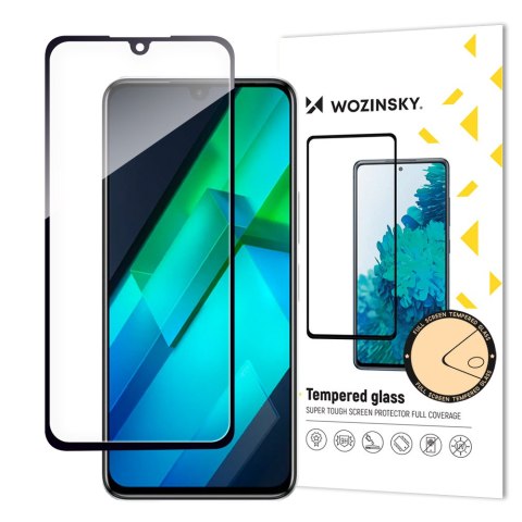 Szkło hartowane 9H na cały ekran Infinix Note 12 G96 z ramką Case Friendly czarny Szkło hartowane 9H na cały ekran Infinix Note 12 G96 z ramką Case Friendly czarny