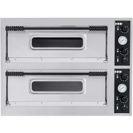 Piec do pizzy podwójny Basic XL 44 8 pizz 12000W - Hendi 226957