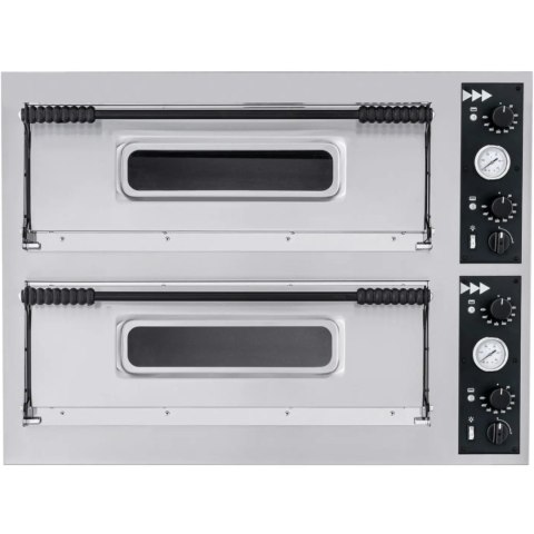 Piec do pizzy podwójny Basic XL 44 8 pizz 12000W - Hendi 226957 Piec do pizzy podwójny Basic XL 44 8 pizz 12000W - Hendi 226957