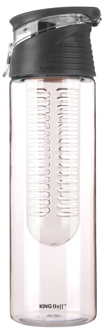 BUTELKA BIDON z wkładem na owoce 0.8L KINGHOFF KH-1192 BUTELKA BIDON z wkładem na owoce 0.8L KINGHOFF KH-1192