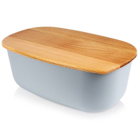 CHLEBAK Z DESKĄ BAMBUSOWĄ SZARY 259177 CHLEBAK Z DESKĄ BAMBUSOWĄ SZARY 259177