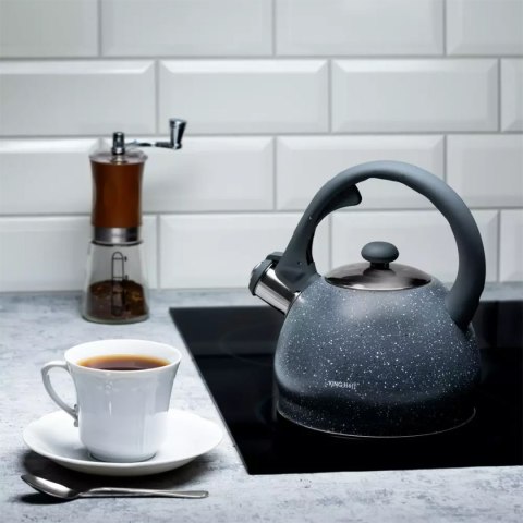 CZAJNIK Z GWIZDKIEM 2L KINGHOFF KH-1405 MARBLE CZAJNIK Z GWIZDKIEM 2L KINGHOFF KH-1405 MARBLE