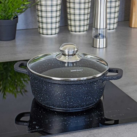 KINGHOFF GARNEK MARMUROWY 16cm KH-1592 1,3L KINGHOFF GARNEK MARMUROWY 16cm KH-1592 1,3L