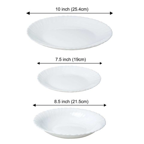 KOMPLET OBIADOWY OPAL DLA 6 OSÓB 18 ELEM. KINGHOFF KH-1875 KOMPLET OBIADOWY OPAL DLA 6 OSÓB 18 ELEM. KINGHOFF KH-1875