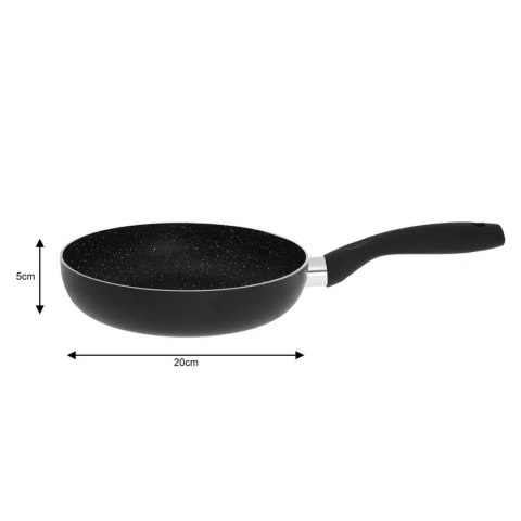 PATELNIA Z POWŁOKĄ MARMUROWĄ KINGHOFF MARMO 20cm KH-3979 PATELNIA Z POWŁOKĄ MARMUROWĄ KINGHOFF MARMO 20cm KH-3979
