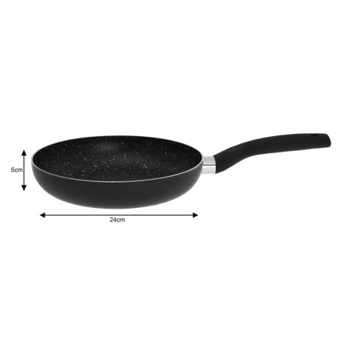 PATELNIA Z POWŁOKĄ MARMUROWĄ KINGHOFF MARMO 24cm KH-3981 PATELNIA Z POWŁOKĄ MARMUROWĄ KINGHOFF MARMO 24cm KH-3981