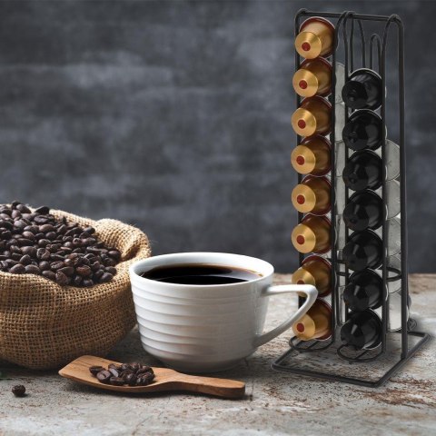 STOJAK ORGANIZER NA KAPSUŁKI NESPRESSO DO KAWY 32szt. 229127 STOJAK ORGANIZER NA KAPSUŁKI NESPRESSO DO KAWY 32szt. 229127