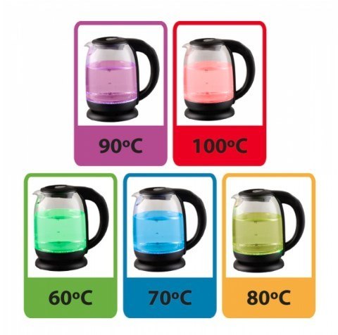 Czajnik elektryczny Esperanza LOIRE EKK027 (2200W 1.7l; kolor czarny) Czajnik elektryczny Esperanza LOIRE EKK027 (2200W 1.7l; kolor czarny)