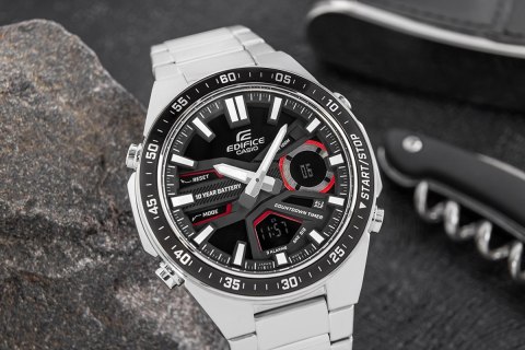 Zegarek Męski CASIO EDIFICE EFV-C110D-1A4VEF + BOX Zegarek Męski CASIO EDIFICE EFV-C110D-1A4VEF + BOX