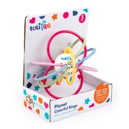 Planeta kolorowe pierścienie