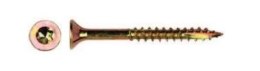 WKRĘT DO DREWNA OCYNK ŻÓŁTY NA TORX 6.0*140MM T30