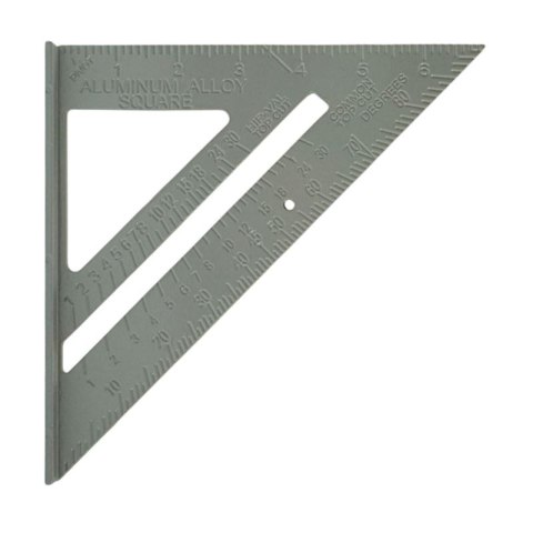 KĄTOWNIK STOLARSKI ALUMINIOWY PRZYMIAR 185 mm 7' KĄTOWNIK STOLARSKI ALUMINIOWY PRZYMIAR 185 mm 7'