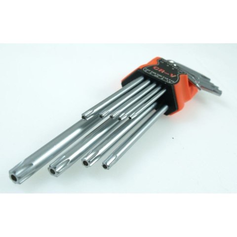 KLUCZE TORX Chrom-Vanadium zestaw 9szt. KLUCZE TORX Chrom-Vanadium zestaw 9szt.
