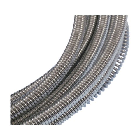 Spirala hydrauliczna żmijka przetykacz rur 8MMx5M ocynkowana Spirala hydrauliczna żmijka przetykacz rur 8MMx5M ocynkowana