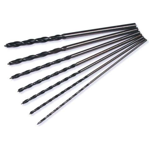 Wiertła do drewna 4, 5, 6, 7, 8, 10, 12 300 mm 7 sztuk długie zestaw Wiertła do drewna 4, 5, 6, 7, 8, 10, 12 300 mm 7 sztuk długie zestaw