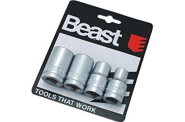 ZESTAW NASADEK 1/2'' 10-13-17-19 mm CV ZESTAW NASADEK 1/2'' 10-13-17-19 mm CV