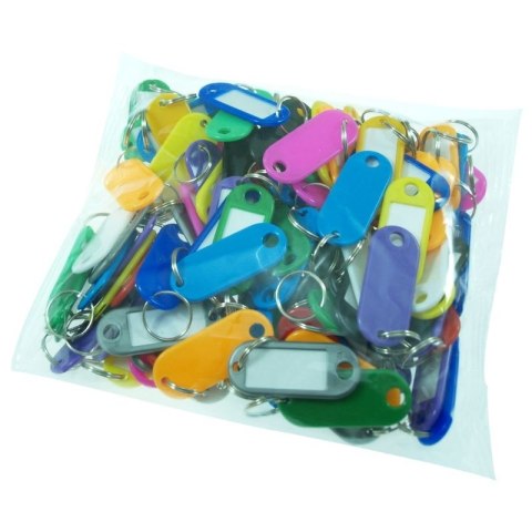 ETYKIETKI DO KLUCZY KOMPLET 100 szt ETYKIETKI DO KLUCZY KOMPLET 100 szt