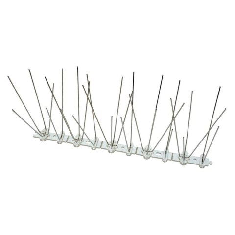 Gęste kolce na ptaki gołębie kolce przeciw ptakom 10x 25 cm kolce 2-4-2-4, szerokość: 8cm, Wysokość: 11,5cm Gęste kolce na ptaki gołębie kolce przeciw ptakom 10x 25 cm kolce 2-4-2-4, szerokość: 8cm, Wysokość: 11,5cm