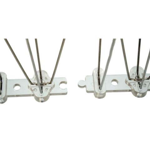 Gęste kolce na ptaki gołębie kolce przeciw ptakom 10x 25 cm kolce 2-4-2-4, szerokość: 8cm, Wysokość: 11,5cm Gęste kolce na ptaki gołębie kolce przeciw ptakom 10x 25 cm kolce 2-4-2-4, szerokość: 8cm, Wysokość: 11,5cm