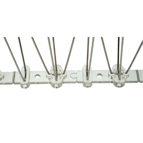 Gęste kolce na ptaki gołębie kolce przeciw ptakom 10x 25 cm kolce 2-4-2-4, szerokość: 8cm, Wysokość: 11,5cm Gęste kolce na ptaki gołębie kolce przeciw ptakom 10x 25 cm kolce 2-4-2-4, szerokość: 8cm, Wysokość: 11,5cm