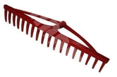 Grabie grabki ogrodowe plastikowe 18-zębne DO LIŚCI TRAWY SIANA 600 mm Grabie grabki ogrodowe plastikowe 18-zębne DO LIŚCI TRAWY SIANA 600 mm