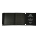 Ładowarka solarna turystyczna panel słoneczny 14W podwójne USB wyjście 5V/2.1A