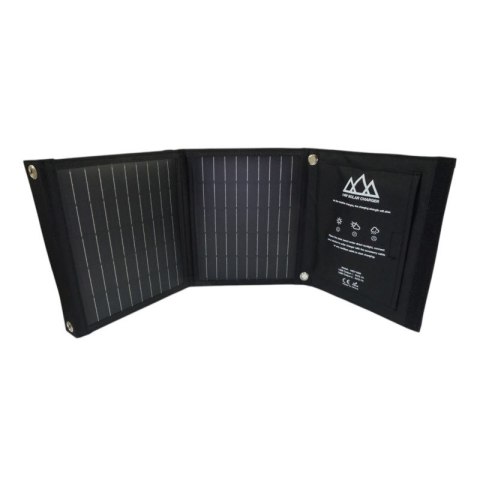 Ładowarka solarna turystyczna panel słoneczny 14W podwójne USB wyjście 5V/2.1A Ładowarka solarna turystyczna panel słoneczny 14W podwójne USB wyjście 5V/2.1A