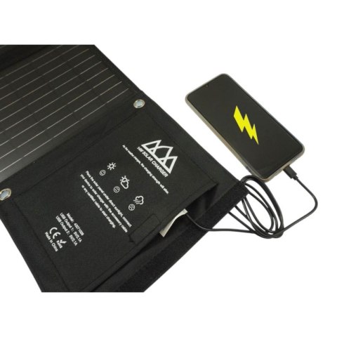 Ładowarka solarna turystyczna panel słoneczny 14W podwójne USB wyjście 5V/2.1A Ładowarka solarna turystyczna panel słoneczny 14W podwójne USB wyjście 5V/2.1A