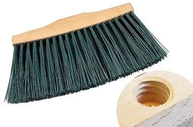 Miotła z długim włosiem ulicówka twarde włosie do tarasów podjazdów 25cm gosporadcza Miotła z długim włosiem ulicówka twarde włosie do tarasów podjazdów 25cm gosporadcza