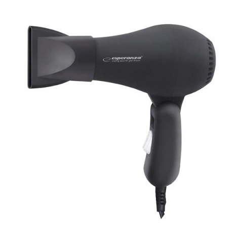 Suszarka do włosów Esperanza Aurora 750W Black Suszarka do włosów Esperanza Aurora 750W Black