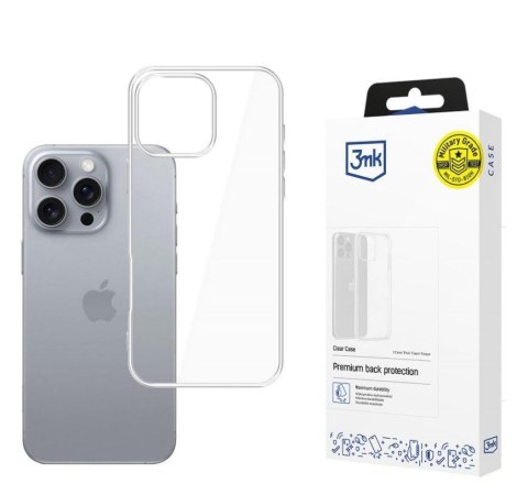 Etui na telefon 3mk do Apple iPhone 16 Pro Max- Clear Case Etui na telefon 3mk do Apple iPhone 16 Pro Max- Clear Case