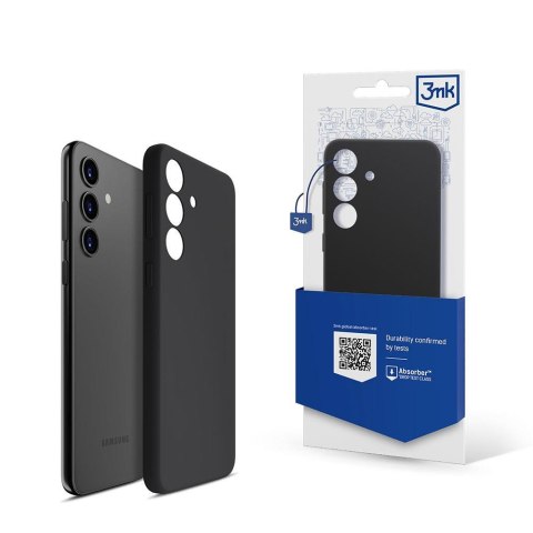 Etui na telefon 3mk do Samsung Galaxy S24+ silikonowe, czarne Etui na telefon 3mk do Samsung Galaxy S24+ silikonowe, czarne