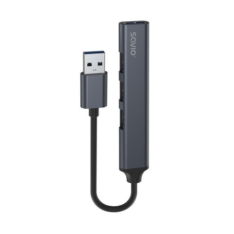 Hub USB SAVIO AK-70 USB-A - 3 x USB-A 2.0, 1 x USB-A 3.0 Hub USB SAVIO AK-70 USB-A - 3 x USB-A 2.0, 1 x USB-A 3.0