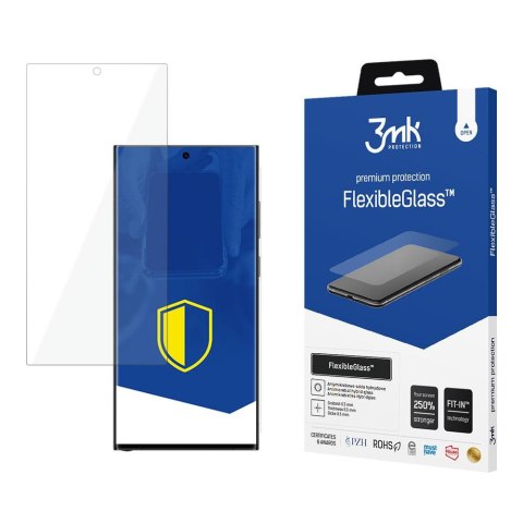 Szkło hybrydowe do Samsung Galaxy S24 Ultra - 3mk FlexibleGlass Szkło hybrydowe do Samsung Galaxy S24 Ultra - 3mk FlexibleGlass