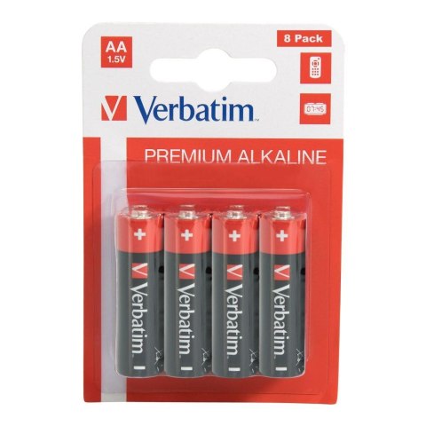 Bateria Verbatim LR6 AA (8 szt blister) Bateria Verbatim LR6 AA (8 szt blister)