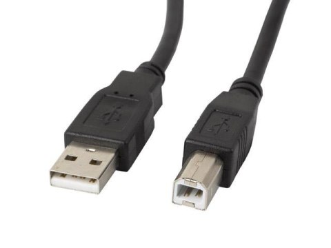 Kabel USB 2.0 Lanberg AM-BM 1,8m czarny Kabel USB 2.0 Lanberg AM-BM 1,8m czarny