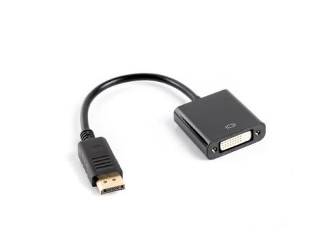 Kabel adapter Lanberg AD-0007-BK DisplayPort (M) -> DVI-D (F)(24+5) Dual Link Kabel adapter Lanberg AD-0007-BK DisplayPort (M) -> DVI-D (F)(24+5) Dual Link