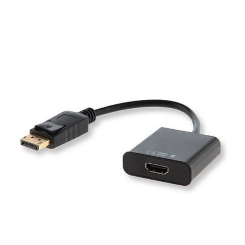Kabel adapter Savio CL-55/B DisplayPort M - HDMI A F, worek Kabel adapter Savio CL-55/B DisplayPort M - HDMI A F, worek