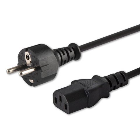 Kabel zasilający Savio CL-138 Schuko (M) - IEC C13 1,8m Kabel zasilający Savio CL-138 Schuko (M) - IEC C13 1,8m