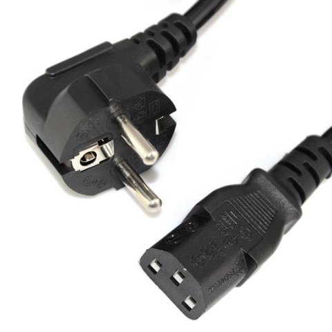 Kabel zasilający Savio CL-98 1,8m Schuko męski - IEC C13 Kabel zasilający Savio CL-98 1,8m Schuko męski - IEC C13