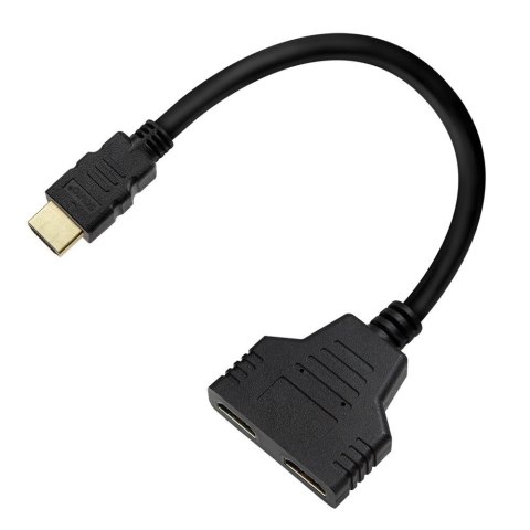 Rozdzielacz Savio AK-77 HDMI (M)-HDMI (Ż) x2 Rozdzielacz Savio AK-77 HDMI (M)-HDMI (Ż) x2