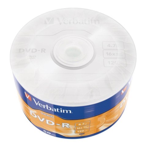 Płyty DVD-R Verbatim DataLife Matt Silver 4.7GB 16x (Spindle 50) Płyty DVD-R Verbatim DataLife Matt Silver 4.7GB 16x (Spindle 50)