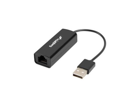 Karta sieciowa Lanberg USB 2.0 -> RJ-45 100Mb na kablu Karta sieciowa Lanberg USB 2.0 -> RJ-45 100Mb na kablu