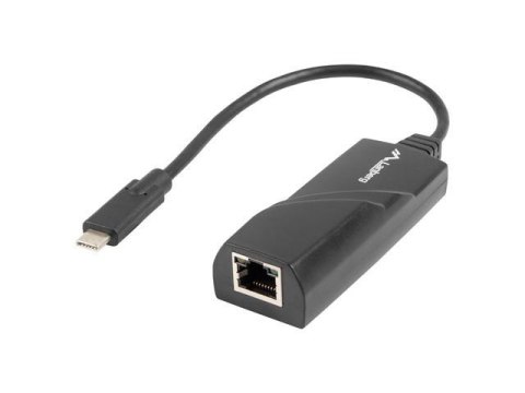 Karta sieciowa Lanberg USB-C 3.1 -> RJ-45 1Gb na kablu Karta sieciowa Lanberg USB-C 3.1 -> RJ-45 1Gb na kablu