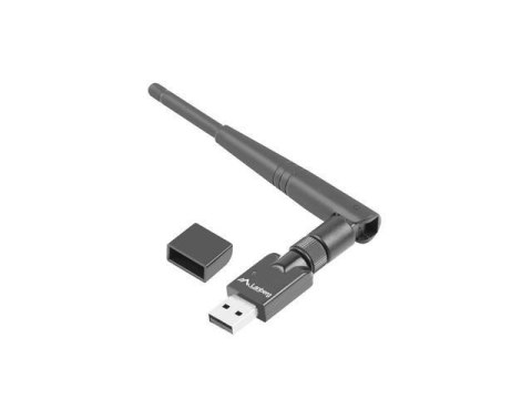 Karta sieciowa bezprzewodowa Lanberg USB Nano N150 1 zewn. antena Karta sieciowa bezprzewodowa Lanberg USB Nano N150 1 zewn. antena