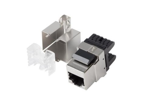 Moduł Keystone Lanberg gniazdo RJ45 -> LSA FTP kat.5e 180° do puszki montażowej Moduł Keystone Lanberg gniazdo RJ45 -> LSA FTP kat.5e 180° do puszki montażowej