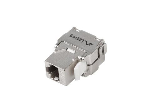 Moduł Keystone Lanberg gniazdo RJ45 -> LSA beznarzędziowy FTP kat.5e 180° do puszki montażowej Moduł Keystone Lanberg gniazdo RJ45 -> LSA beznarzędziowy FTP kat.5e 180° do puszki montażowej