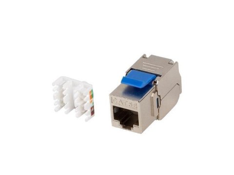 Moduł Keystone Lanberg gniazdo RJ45 -> LSA beznarzędziowy FTP kat.5e Moduł Keystone Lanberg gniazdo RJ45 -> LSA beznarzędziowy FTP kat.5e