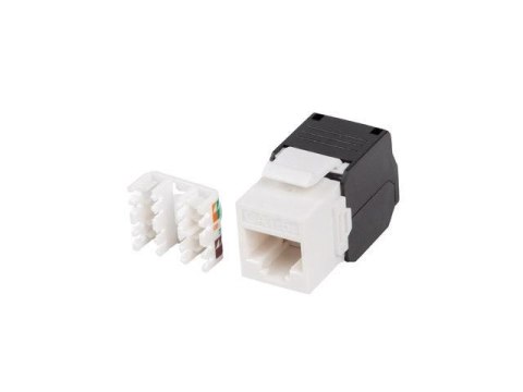 Moduł Keystone Lanberg gniazdo RJ45 -> LSA beznarzędziowy UTP kat.5e Moduł Keystone Lanberg gniazdo RJ45 -> LSA beznarzędziowy UTP kat.5e